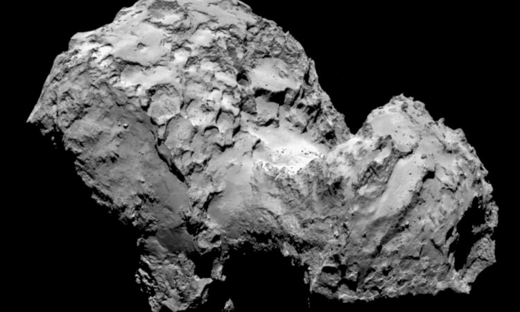 Churyumov-Gerasimenko (Bild: ESA/Rosetta/NAVCAM)